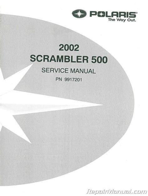 2002 polaris scrambler 500 2x4 service manual. - Cub cadet big country 6x4 owners manual.