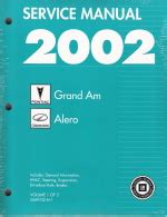 2002 service manual for grand am and alero 3 volume set. - Toward a functional lexicology -  hacia una lexicologia funcional.