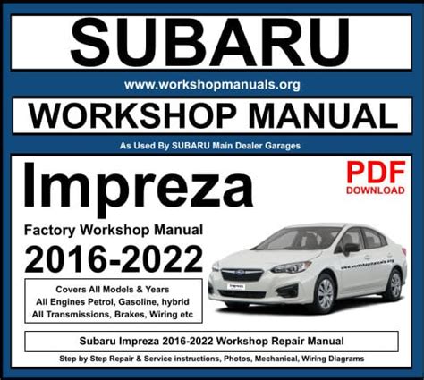 2002 subaru impreza factory workshop service repair manual download. - Volvo penta md 40 a manual.