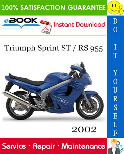 2002 triumph sprint st rs 955 motorrad service reparaturanleitung. - Manual de iniciacion a pesca en agua dulce y mar.