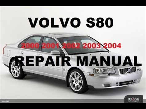 2002 volvo s80 t6 repair manual. - Bewegung, spiel und lernen im sport.