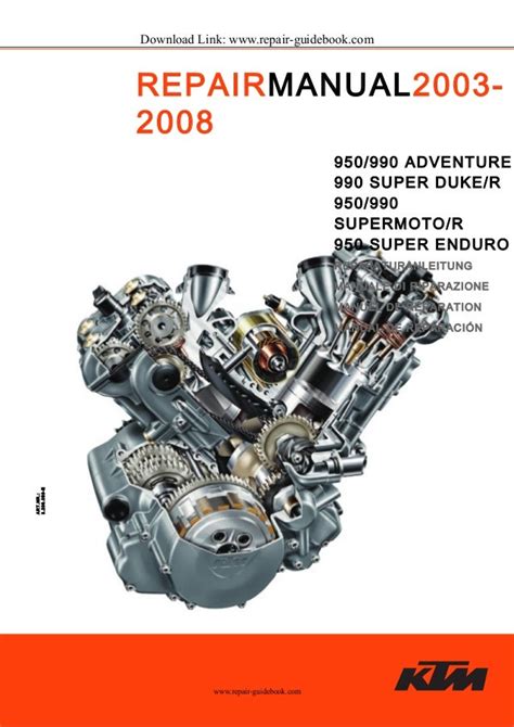 2003 2006 ktm 950 adventure 990 adventure 990 super duke 950 supermoto 950 super enduro engine workshop service repair manual. - Chapter 17 guided reading world history.