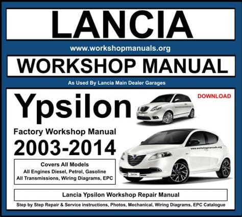 2003 2011 lancia ypsilon workshop service repair manual. - Ingersoll rand up5 30 user manual.