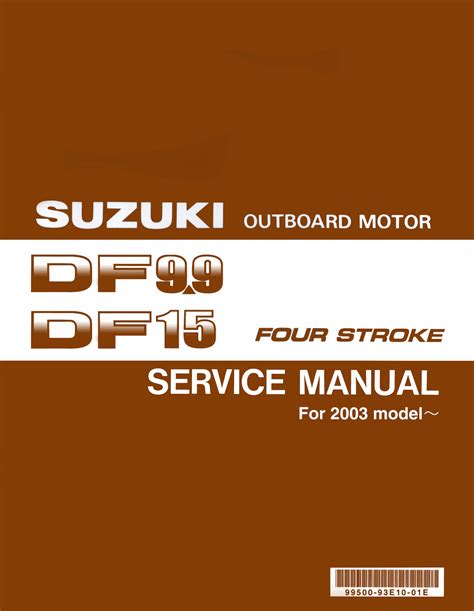 2003 2011 suzuki df9 9 15 4 stroke outboard repair manual. - Diablos, no pensaba en chile hace tres aǫs!.