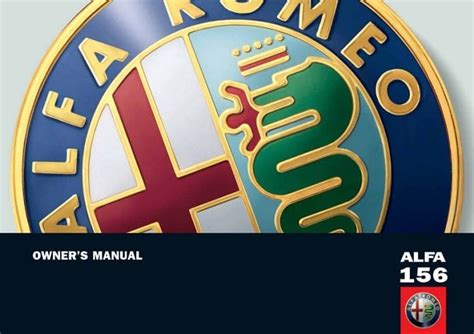 2003 alfa romeo 156 owners manual. - For abrites commander for nissan user manual version 2 1.