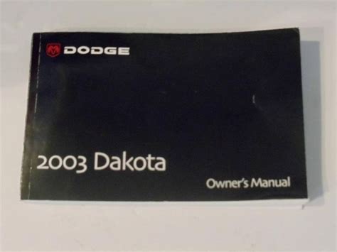 2003 dodge dakota owners manual download free. - Manuale di medicina d'urgenza 6a edizione.