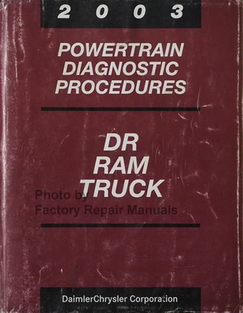 2003 dodge ram powertrain diagnostic procedures manual. - Handbook of methods and instrumentation in separation science volume 1.