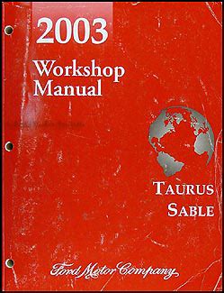2003 ford taurus mercury sable workshop manual complete volume. - Chronik der stadt lorch im rheingau.