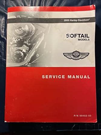 2003 harley davidson softail models service manual pn 99482 03. - Manuale refrigeratori mcquay raffreddati ad acqua a doppio compressore.