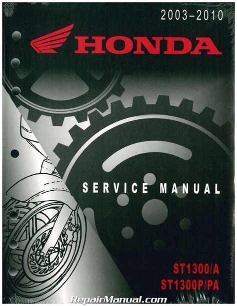 2003 honda st1300 a service repair manual. - Leitfaden für studien zur chemie des genres.