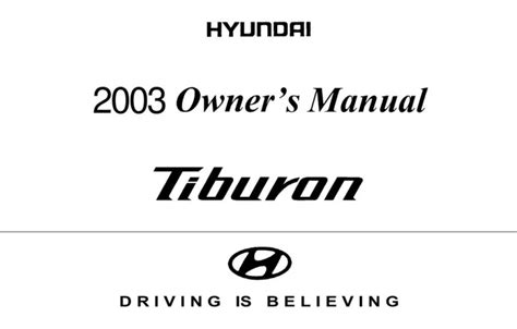 2003 hyundai tiburon repair manual free. - Tuck libro eterno en línea leer gratis.