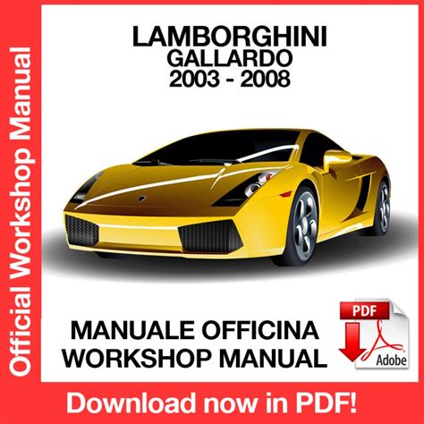 2003 lamborghini gallardo workshop manual download. - Manual de reparaciones de hierro rowenta.
