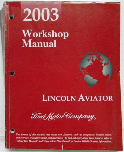 2003 lincoln aviator workshop service repair manual. - 1998 mercury 135 optimax manuale di servizio.