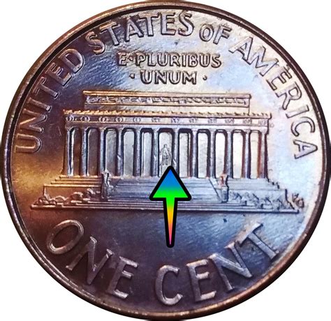 2003 penny errors. 2003 Lincoln penny errors and varieties exist! For instance, doubling shows on the central left side of the 7th column. Moreover, arrows note the doubling to the right of the statue in the image below. Additionally, finding uncirculated 2003 Lincoln cent doubled die varieties isn’t as simple as looking at pocket change. 
