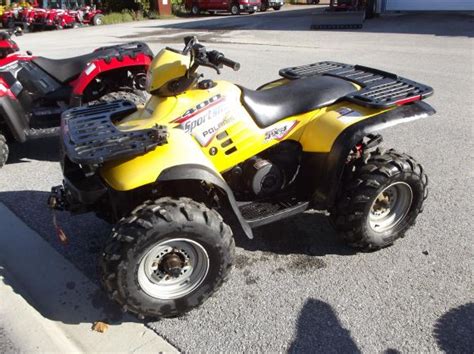 2003 Sportsman 400 4x4 Carb issues. Carb has been gone through twice. Engine is running like crap. Take off airbox cover and remove filter it improves a little bit, but is breaking up on the top end, and backfires through the exshaust. With the filter in and the airbox cover on it dies when you throttle it up.. 