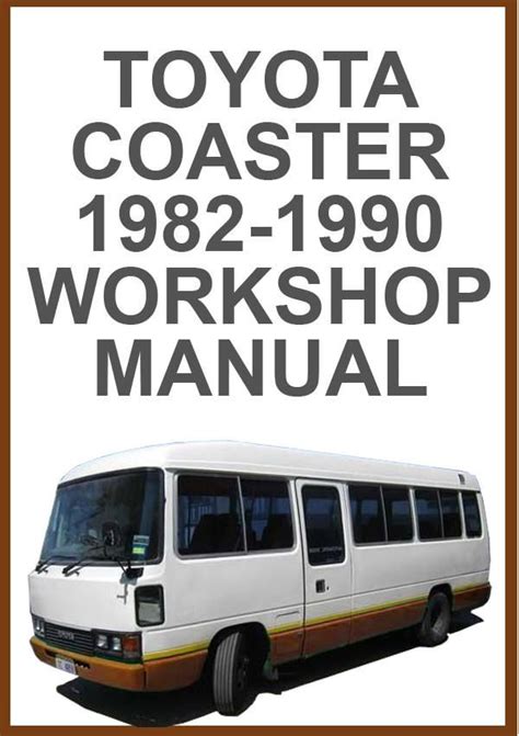 2003 toyota coaster maintenance manual book. - O direito canónico ao serviço da igreja.