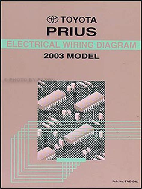 2003 toyota prius wiring diagram manual original. - Toyota harrier 97 02 owners handbook.