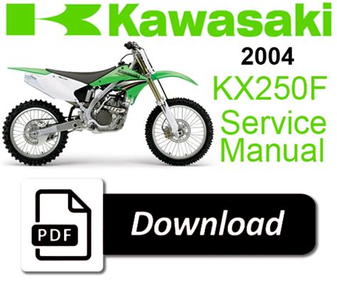 2004 2005 kawasaki kx250f service repair manual instant download. - Science de l'univers à l'âge du positivisme.