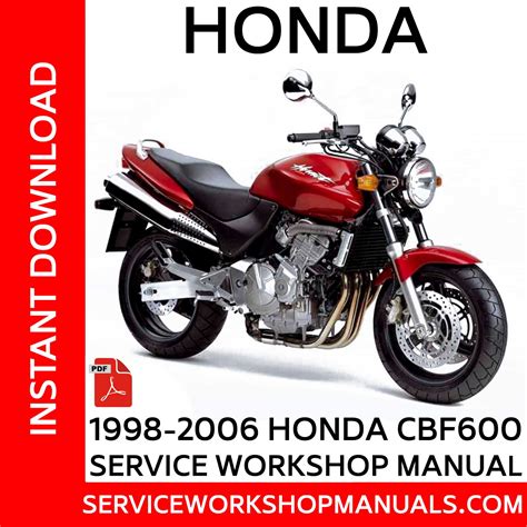 2004 2006 honda cb600f hornet taller manual de reparación. - Suzuki bandit 650 k8 owners manual.