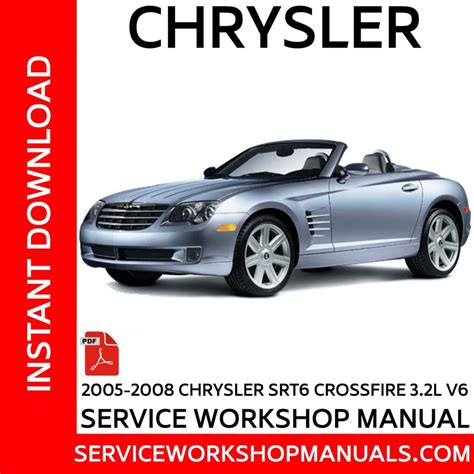 2004 2008 chrysler crossfire workshop service repair manual. - Verdomme, 't is weer 'n meid!.