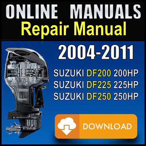 2004 2011 suzuki df200 df225 df250 repair manual. - Impuesto a la ganancia minima presunta, el.