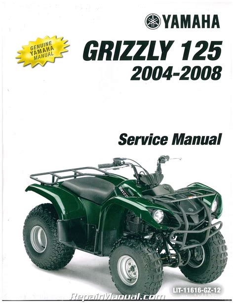 2004 2013 yamaha grizzly 125 service manual and atv owners manual workshop repair download. - Modern control systems 12th edition solution manual scribd.