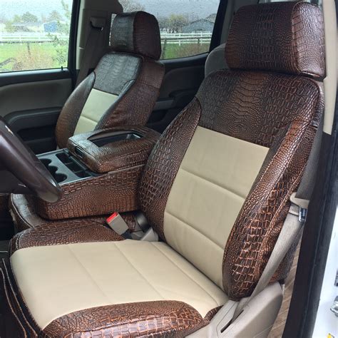 2004 Chevy Silverado Custom Leather Seat Covers – CARiD.com