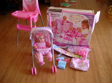 2004 TollyTots Graco Interactive Smart Baby Doll Nursery Playset …