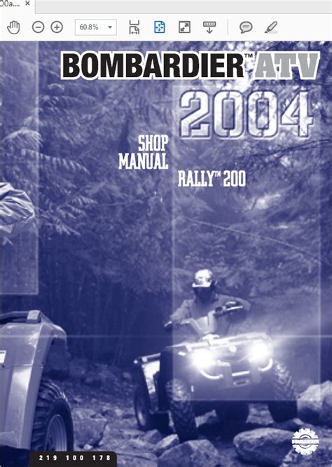 2004 bombardier rally 200 service handbuch. - 1987 yamaha ft9 9 hp outboard service repair manual.