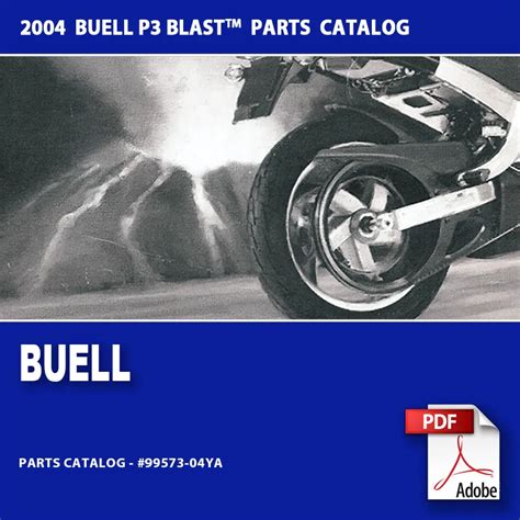 2004 buell p3 blast parts catalog service repair shop manual factory oem 04. - Carter brothers parts list manual for model number 1728.