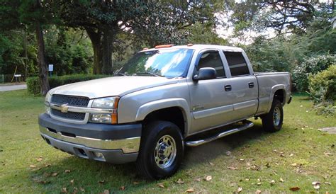 2004 chevy 2500 duramax. Used 2004 Chevrolet Silverado 2500 Crew Cab pricing starts at $9,521 for the Silverado 2500 Crew Cab LS Pickup 4D 6 1/2 ft, which had a starting MSRP of $31,540 when new. ... The Duramax Diesel ... 