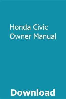 2004 honda civic owners manual free download. - 2015 cub cadet ltx1040 service manual.
