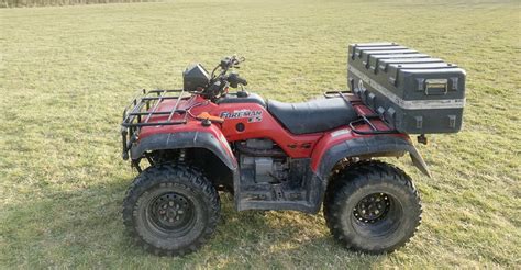 The Foreman can heave or tow up to 850 lbs., has a rack capacity of 66 lbs. up the front and 133 in the rear, making it ready as a pack mule when you need to carry a heavy load. What is the top speed for a Honda Foreman 450? Based on forums, Foreman 450s run between 40 to 45mph top speeds on asphalt. See also Honda Foreman 450 Oil Type [Update .... 