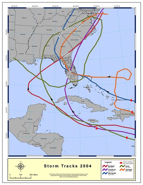 2004 hurricanes florida