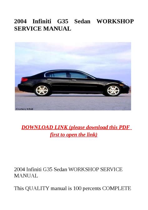 2004 infiniti g35 sedan service manual download. - Probabilidad y procesos estocásticos yates soluciones de prueba.