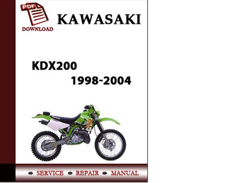 2004 kawasaki kdx200 service repair manual download. - Presencia catalana en la península de yucatán.
