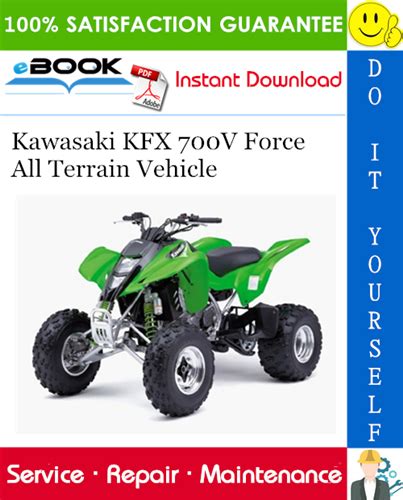 2004 kawasaki kfx 700v ksv700 force service repair manual instant. - Mercury 115 4 stroke repair manual.