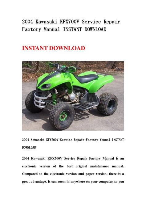 2004 kawasaki kfx700v service repair factory manual instant download. - The official guide to the toefl junior test korean edition korean edition.