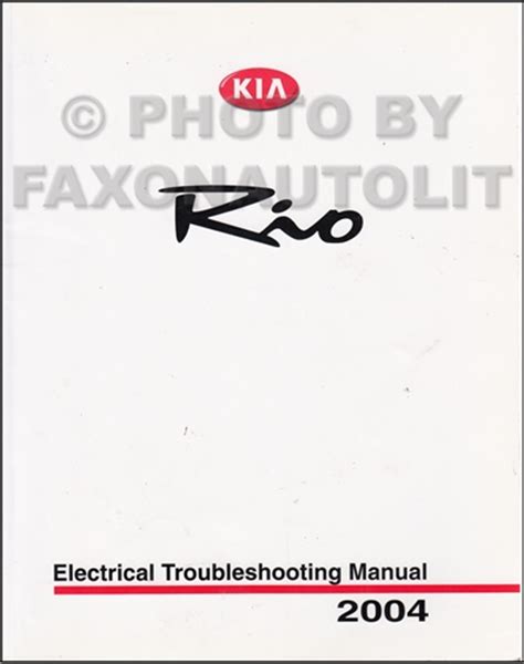 2004 kia rio cinco online owners manual. - Ford ranger haynes manual free download.