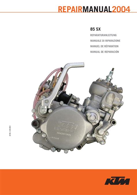 2004 ktm 85 sx engine service repair workshop manual download. - Manuel d'atelier daihatsu 4 roues motrices f60.