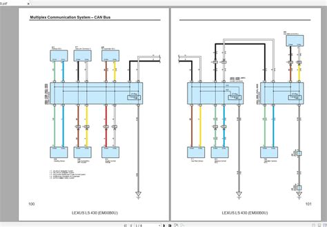 2004 lexus ls 430 factory electrical wiring diagram service manual. - Lingua e stile di giacomo leopardi.