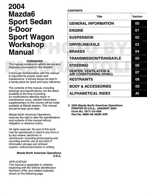 2004 mazda 6 mazda6 engine lf l3 service shop manual. - Toyota verso repair manual dvd player.
