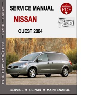 2004 nissan quest factory service manual de reparacion descarga. - Novio boy study guide by gary soto.