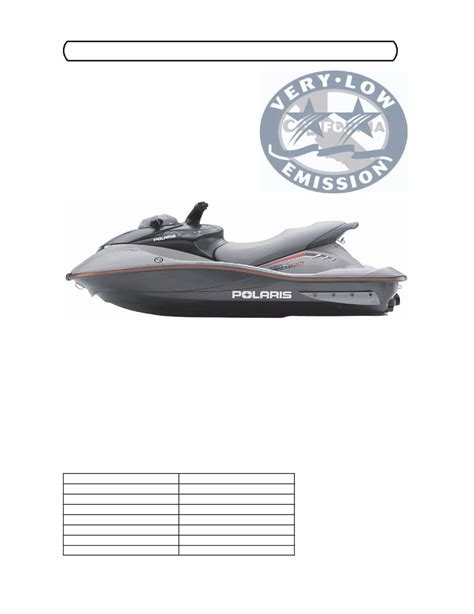 2004 polaris msx110 msx150 watercraft service manual. - Rich dads investmentguide wo und wie die reichen wirklich investieren.