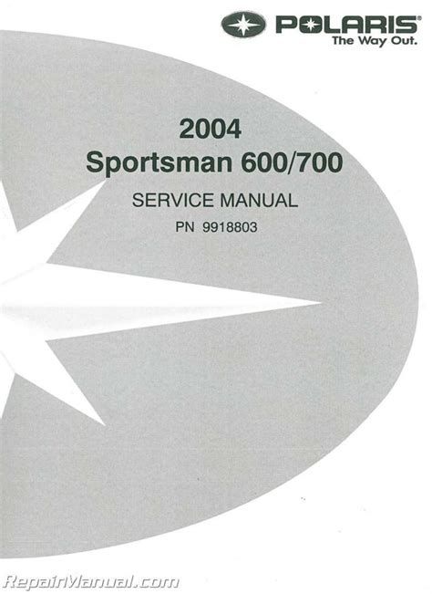 2004 polaris sportsman 600 700 service repair workshop manual. - Free harley davidson service manual online.