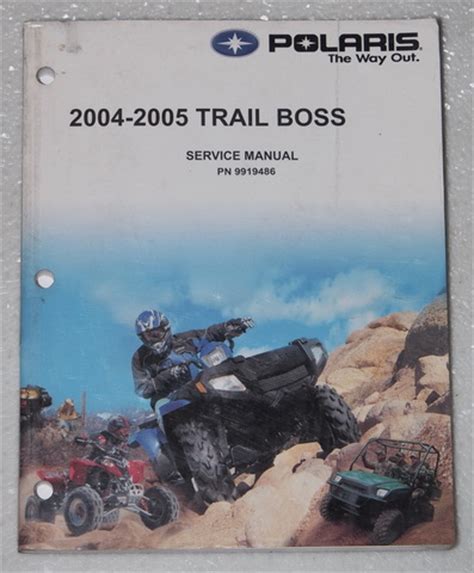 2004 polaris trail boss 330 service manual. - Ritos por la paz y otros rencores.