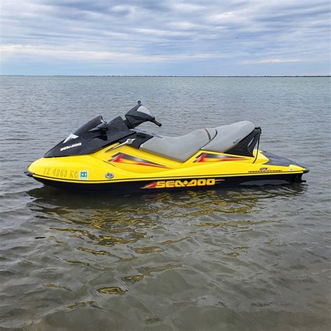 Posted Over 1 Month. 2003 Sea Doo GTX 4-TEC Supercharged LTD This Sea Doo GTX 4-TEC Supercharged Limited Edition is fully serviced and ready for your enjoyment on the water. A tandem axel, 2-craft trailer is included. This unit has only 79 hours. For more info call Hamilton Lake Marine at 18006062357. . 