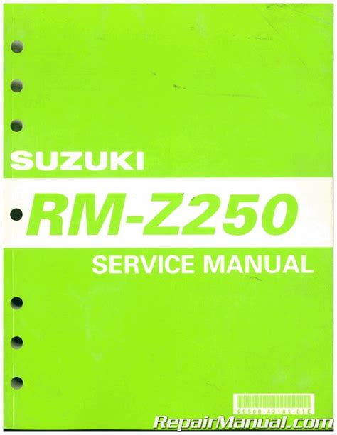 2004 suzuki motorcycle rm z250 service manual. - Computer troubleshooting manual the complete step by step guide.