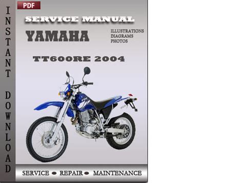 2004 yamaha tt600re factory service repair manual. - Equipement et activites domestiques guides ethnologiques 10 11.