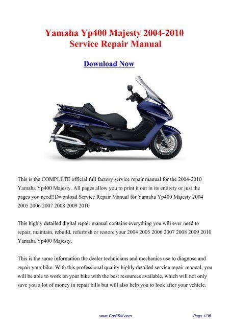 2004 yamaha yp400 majesty service reparaturanleitung download deutsch. - A new benchmark in marriage guide 267 success secrets by dorothy simpson.